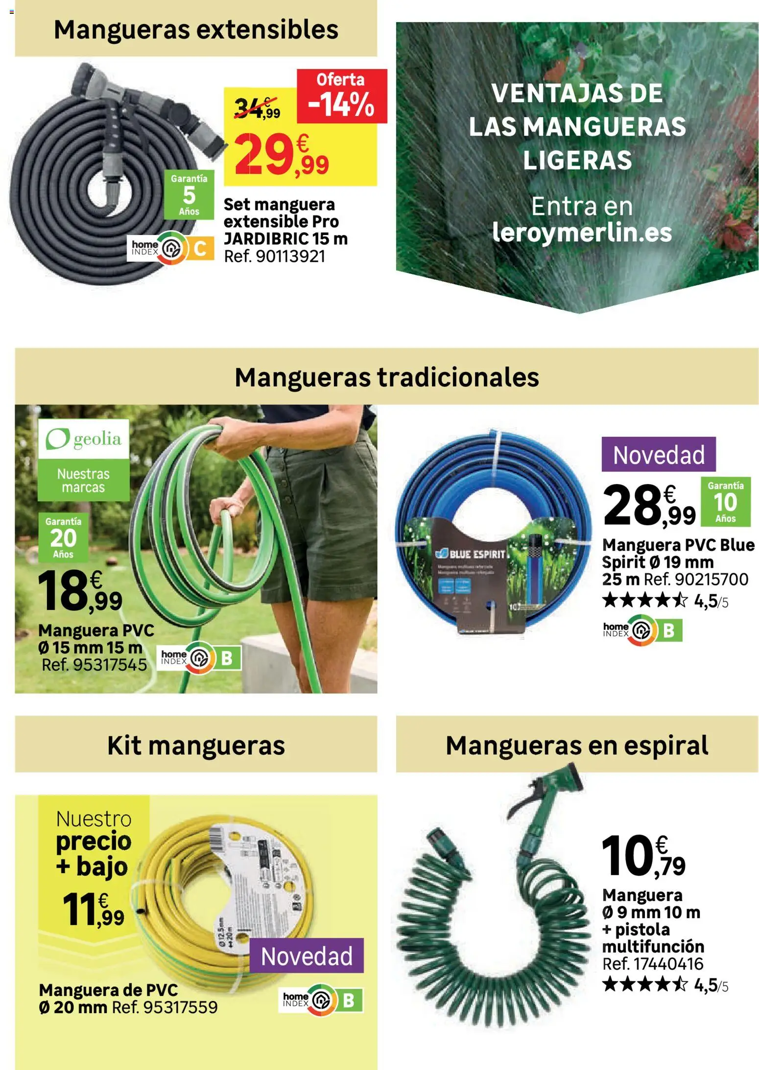 Leroy Merlin catálogo │ válido desde el 24.03.2026 | Página: 119 | Productos: Manguera