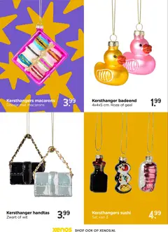 Xenos - Kerstmagazine - Voorbeeld van een folder van Xenos, geldig van 26.10.2025 | Pagina: 76 | Producten: Handtas, Sushi