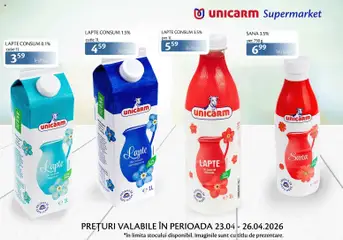 Ofertele Unicarm valabile de la 23.04.2026