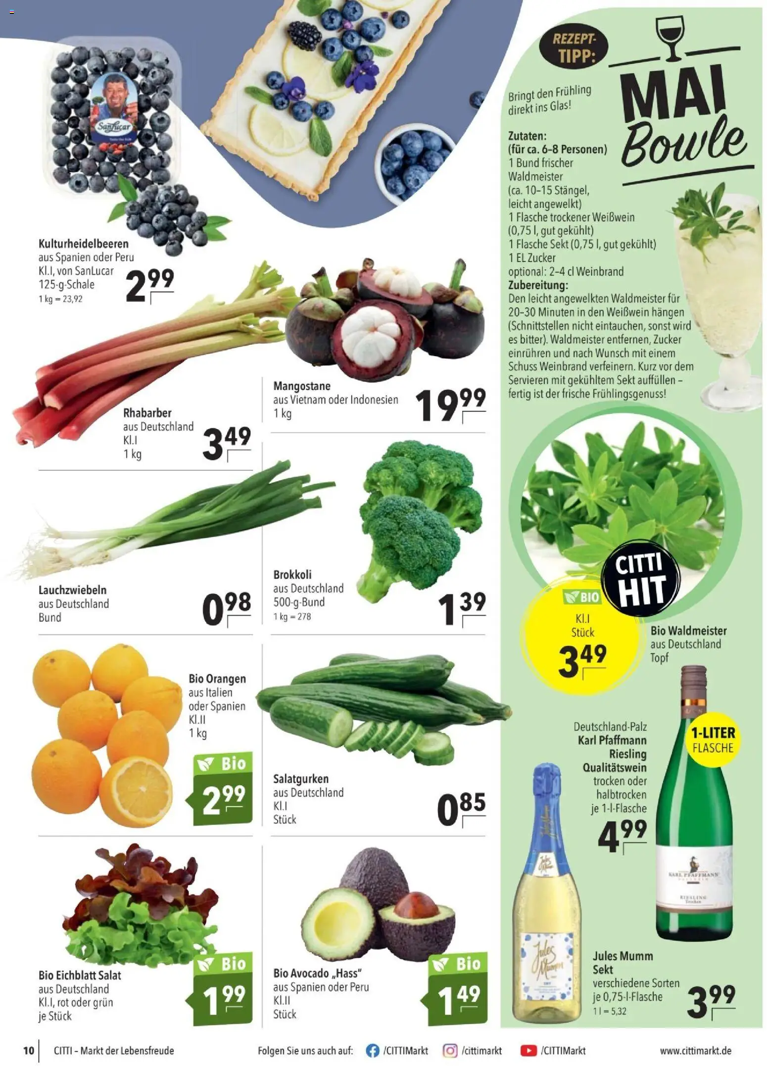 CITTI tilbudsavis – gyldig fra 29.04.2026 | Side: 10 | Produkter: Salat, Avocado, Prancha