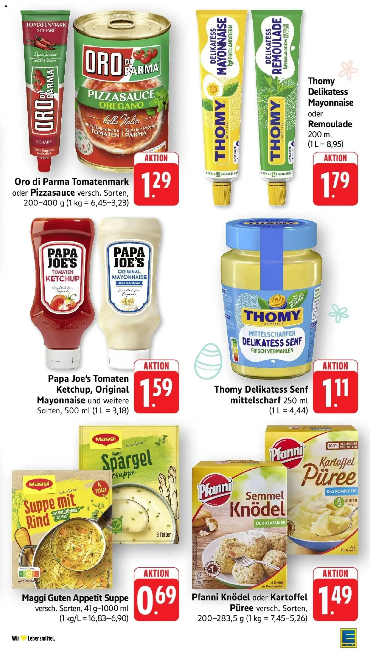 Edeka prospekt Friedrichsthal	 – gültig ab 23.03.2026 | Seite: 29 | Produkte: Spargel, Kartoffeln, Mayonnaise, Ketchup