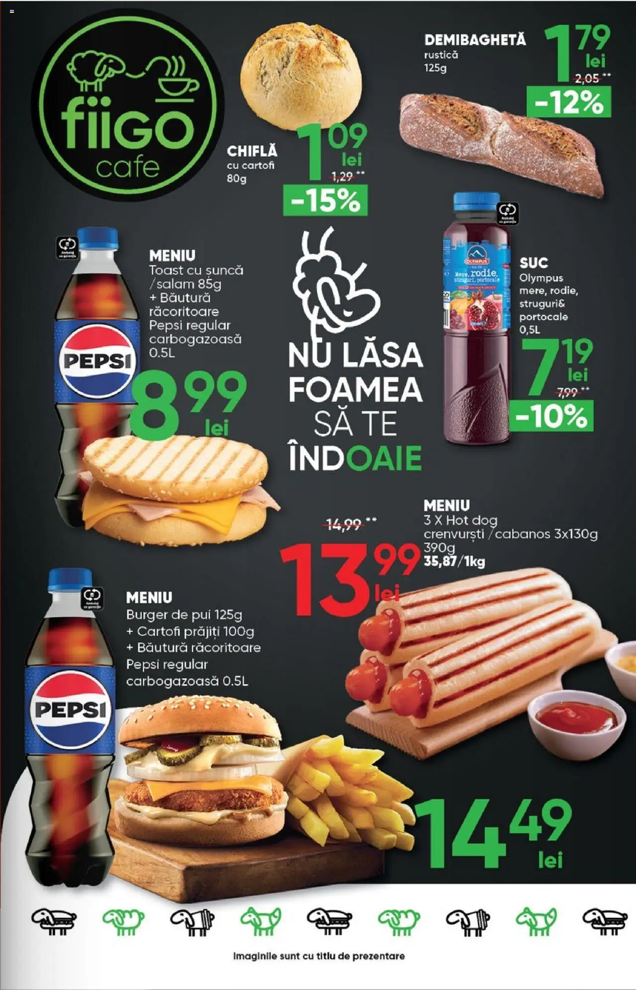 Catalog Profi City nou – valabil de la 20.08.2025 | Pagină: 9 | Produse: Crenvurști, Chiflă, Burger, Cartofi