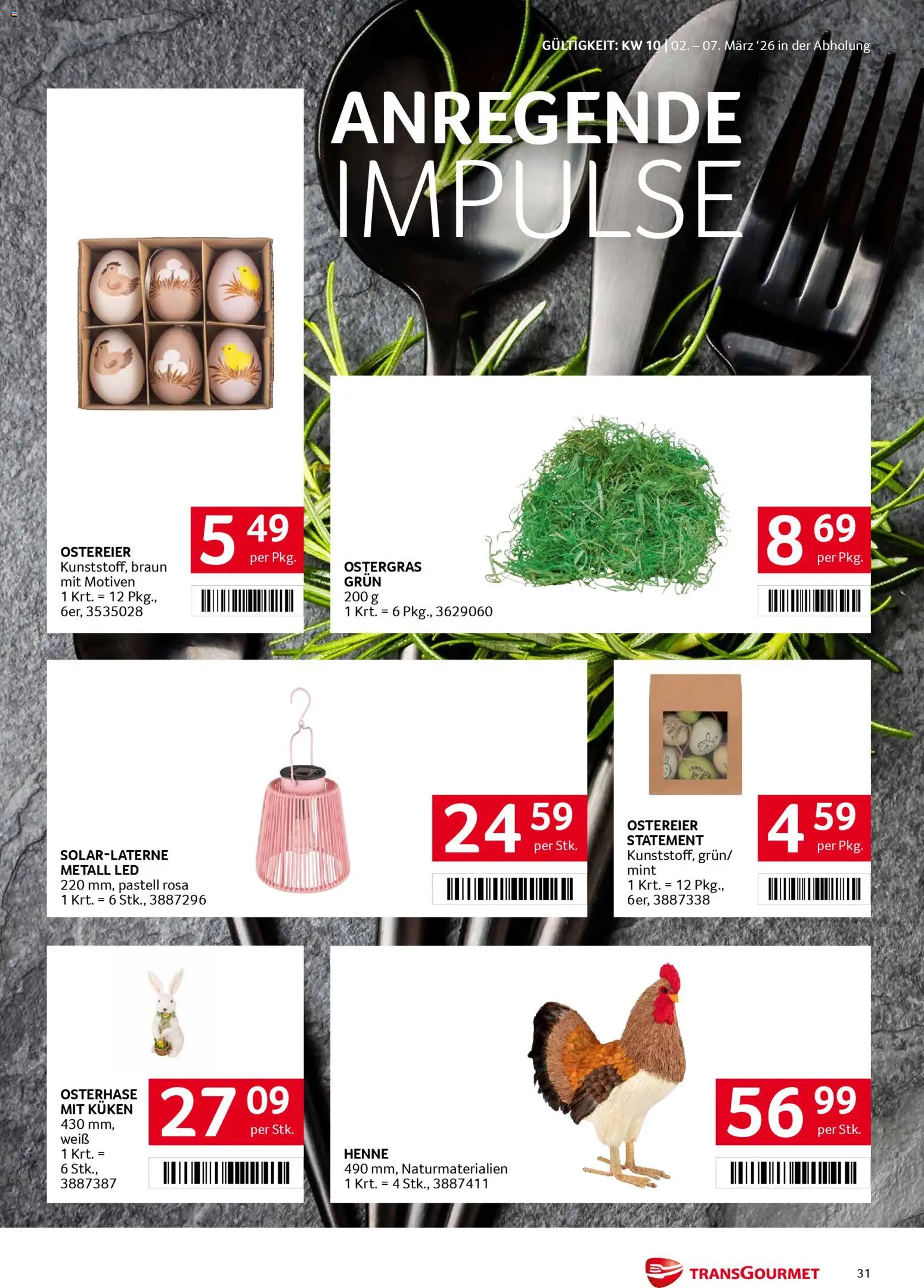 Transgourmet Flugblatt gültig ab 02.03.2026 | Seite: 30