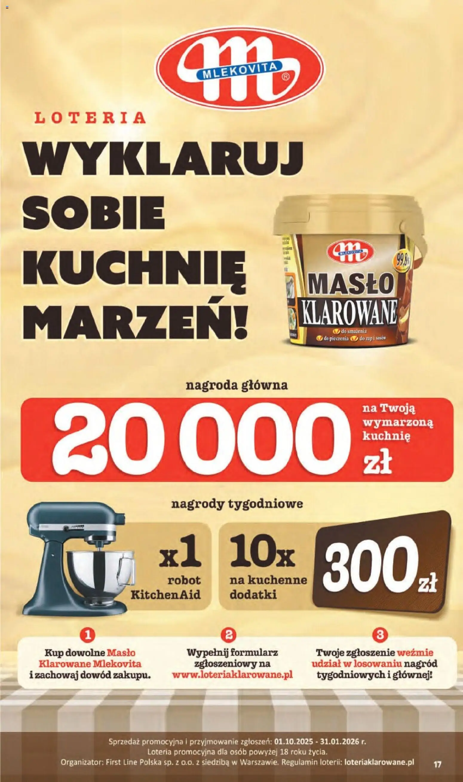 Delikatesy Centrum Gazetka - Sklepy Własne od 11.12.2025 | Strona: 17 | Produkty: Robot, Masło