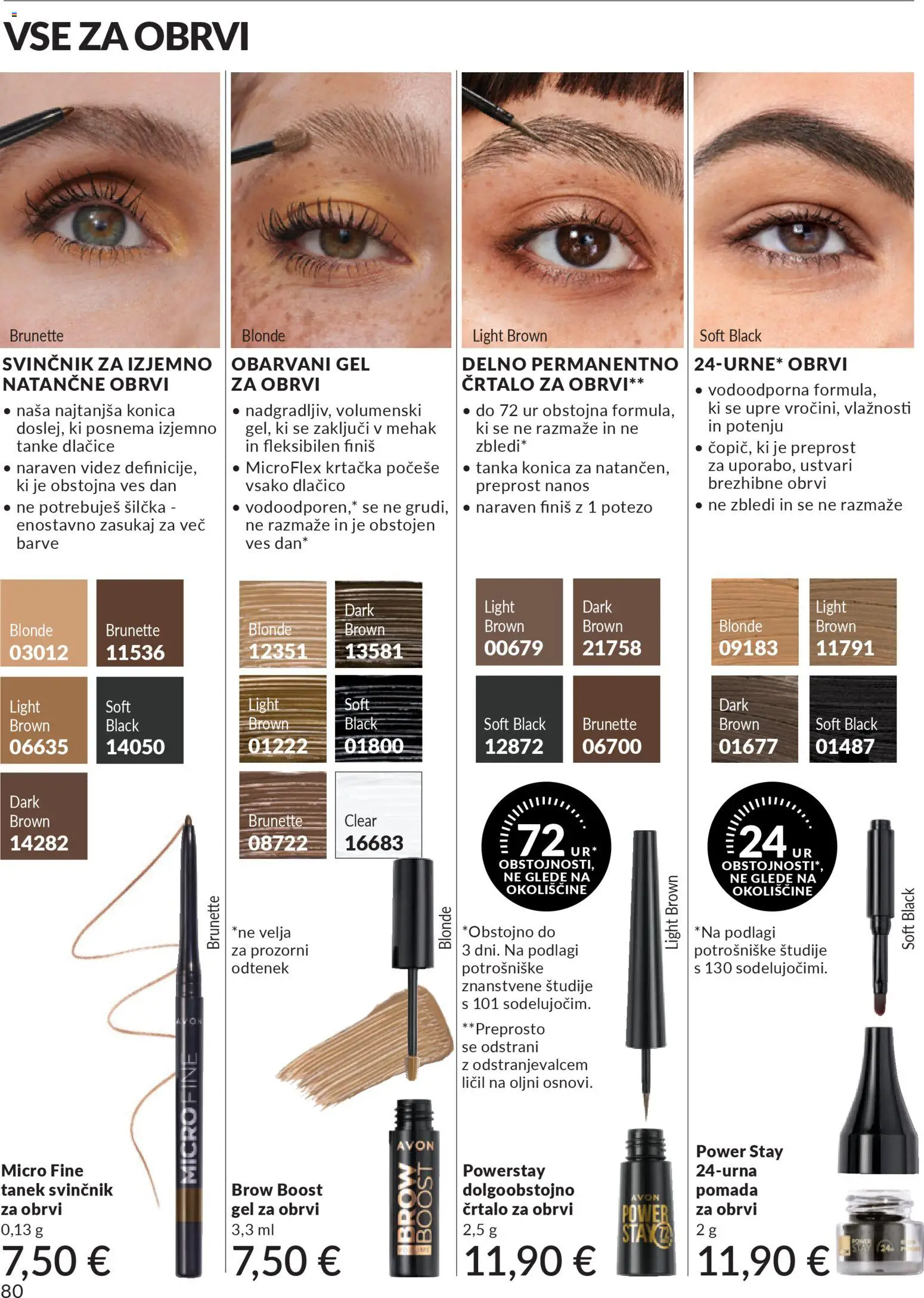 Novi Avon katalog ponudbe – veljaven od 01.10.2025 | Stran: 80 | Izdelki: Svinčnik