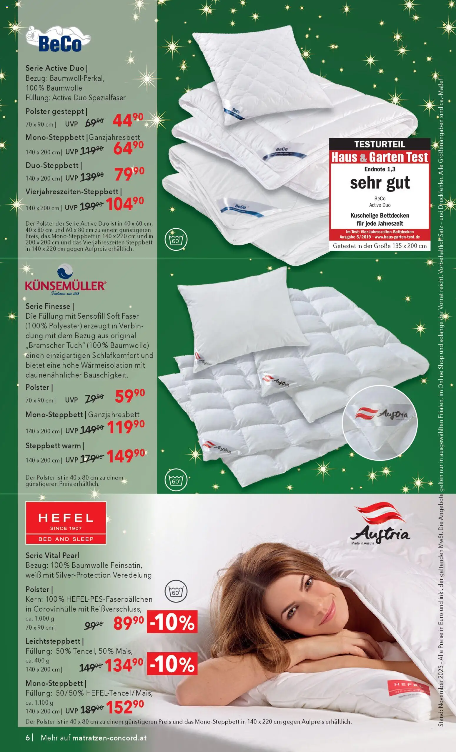 Matratzen Concord Flugblatt gültig ab 03.12.2025 | Seite: 6