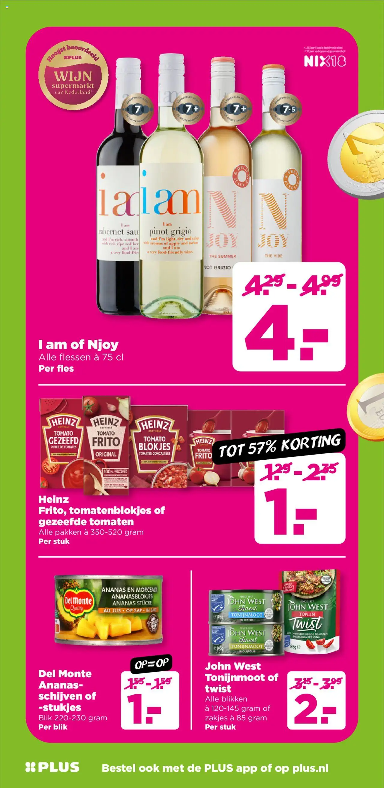  | Pagina: 19 | Producten: Tomaten, Ananas, Fles, Olijfolie