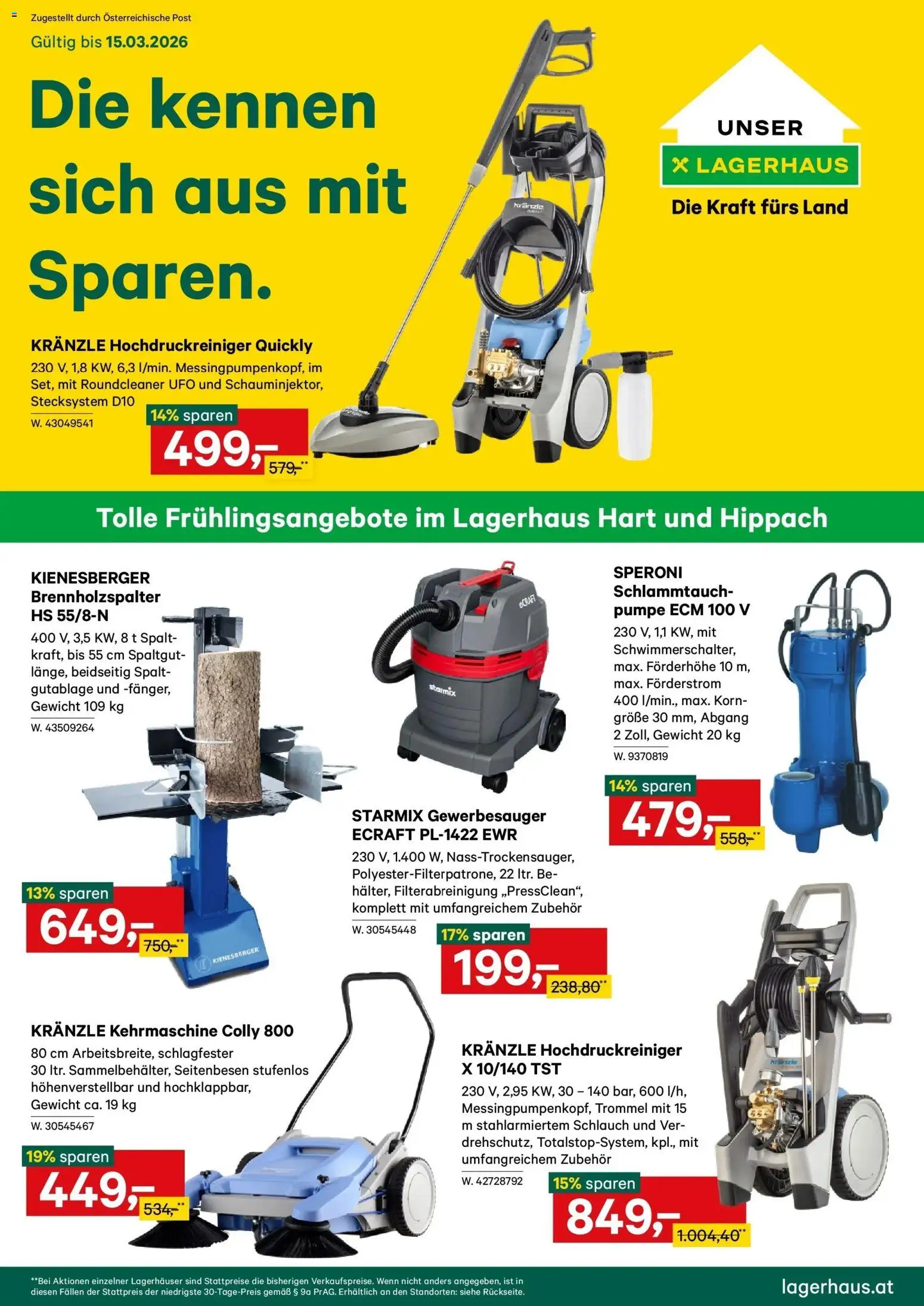 Lagerhaus - Wochen Angebote gültig ab 01.03.2026 | Seite: 1
