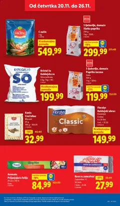 Kese za zamrzivač, Zapremine 3 l, 50 kom., 1 kom. = 0.56 - pregled Lidl kataloga - važi od 20.11.2025 | Strana: 11