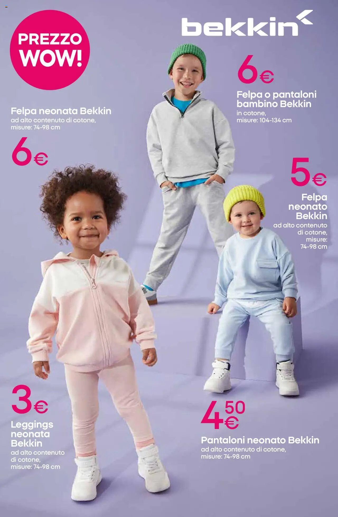 Volantino Pepco del 18.09.2025 | Pagina: 6 | Prodotti: Felpa, Pantaloni, Leggings