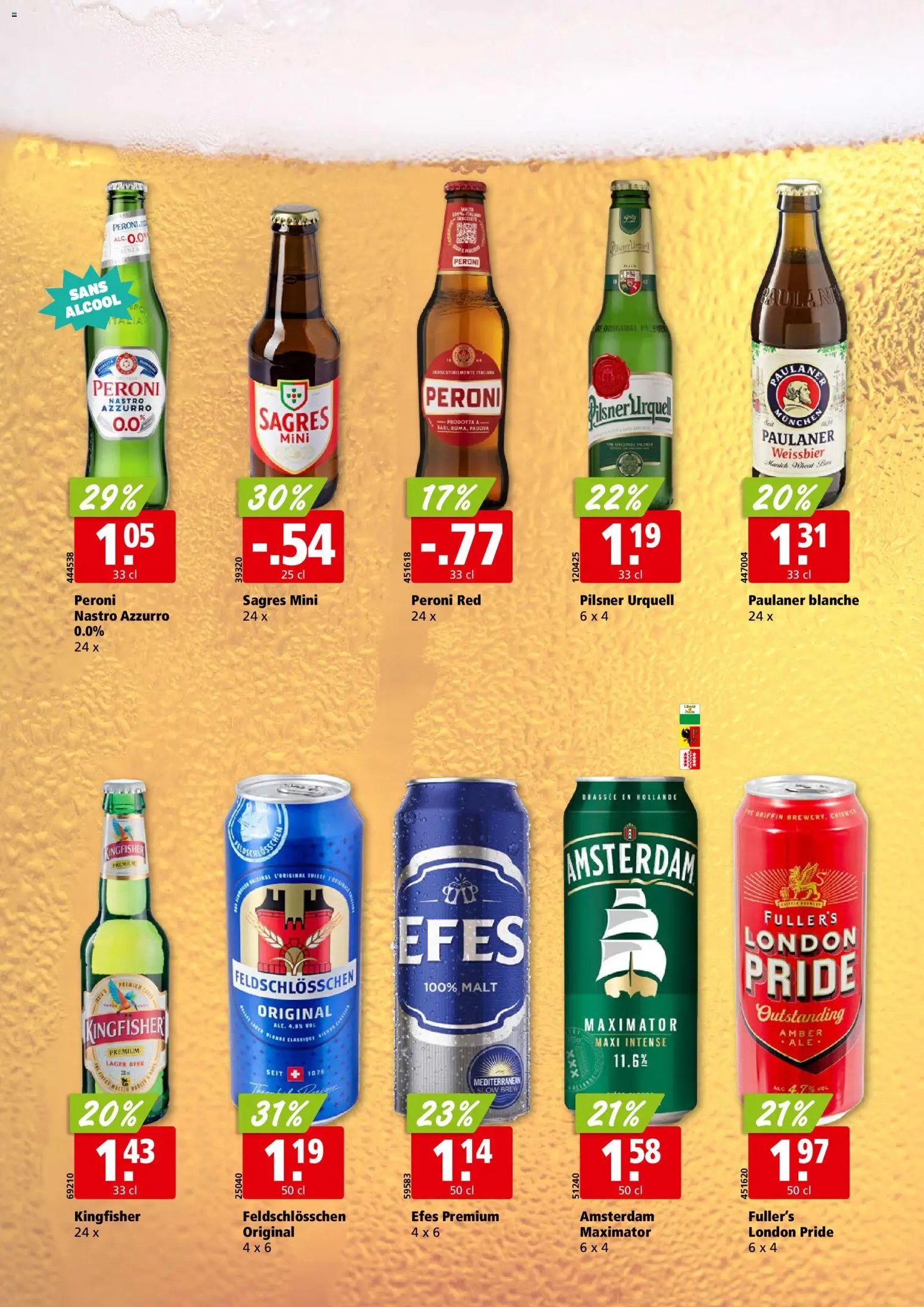 Aligro Aktionen Chavannes, Matran, Genève, Sion – gültig ab 16.02.2026 | Seite: 28 | Produkte: Weißbier