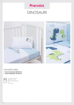 Anteprima del volantino Catalogo Camarette e Lettini Prenatal	 valido a partire dal 01.01.2025 | Pagina: 69 | Prodotti: Letto, Materasso, Federa