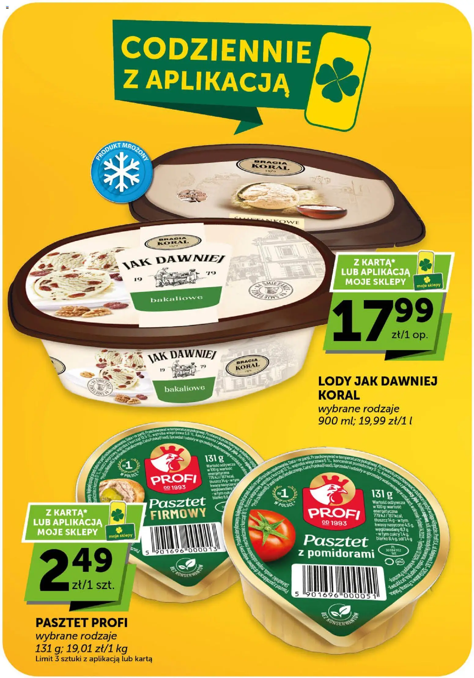 Groszek gazetka od 12.03.2026 | Strona: 12 | Produkty: Karta, Lody, Sól