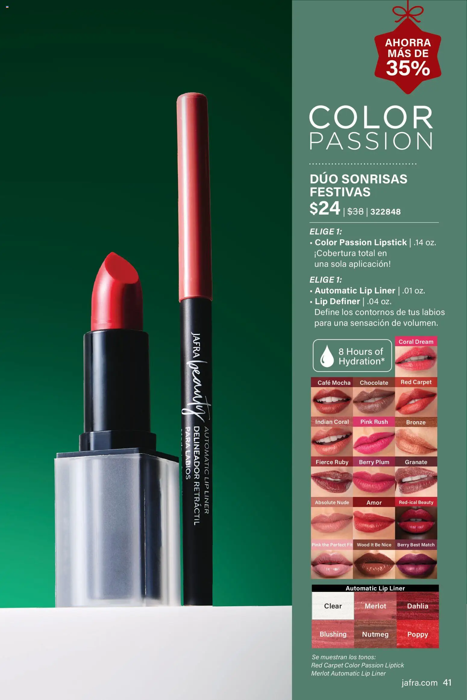 JAFRA folleto │ válido desde el 01.12.2025 | Página: 41 | Productos: Delineador, Café, Chocolate