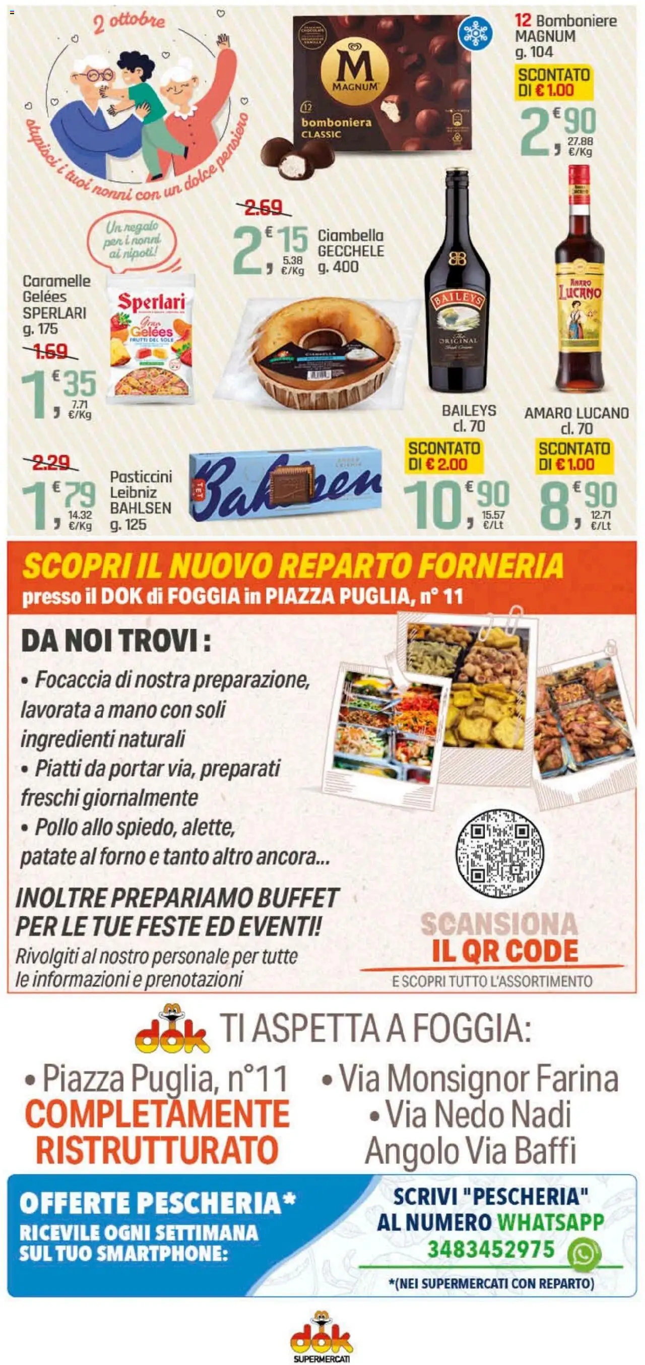 Volantino DOK del 25.09.2025 | Pagina: 13 | Prodotti: Caramelle, Focaccia, Patate, Smartphone