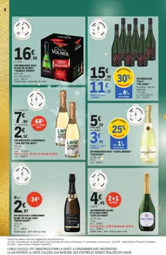 E.Leclerc - Prévisualisation de VIN MOUSSEUX BRUT BLANC DE BLANCS "CHARLES VOLNER", 12% vol. 6 x 75 cl (4,5 L). Existe aussi demi-sec ou rosé. valide à partir de 16.12.2025 | Page: 8