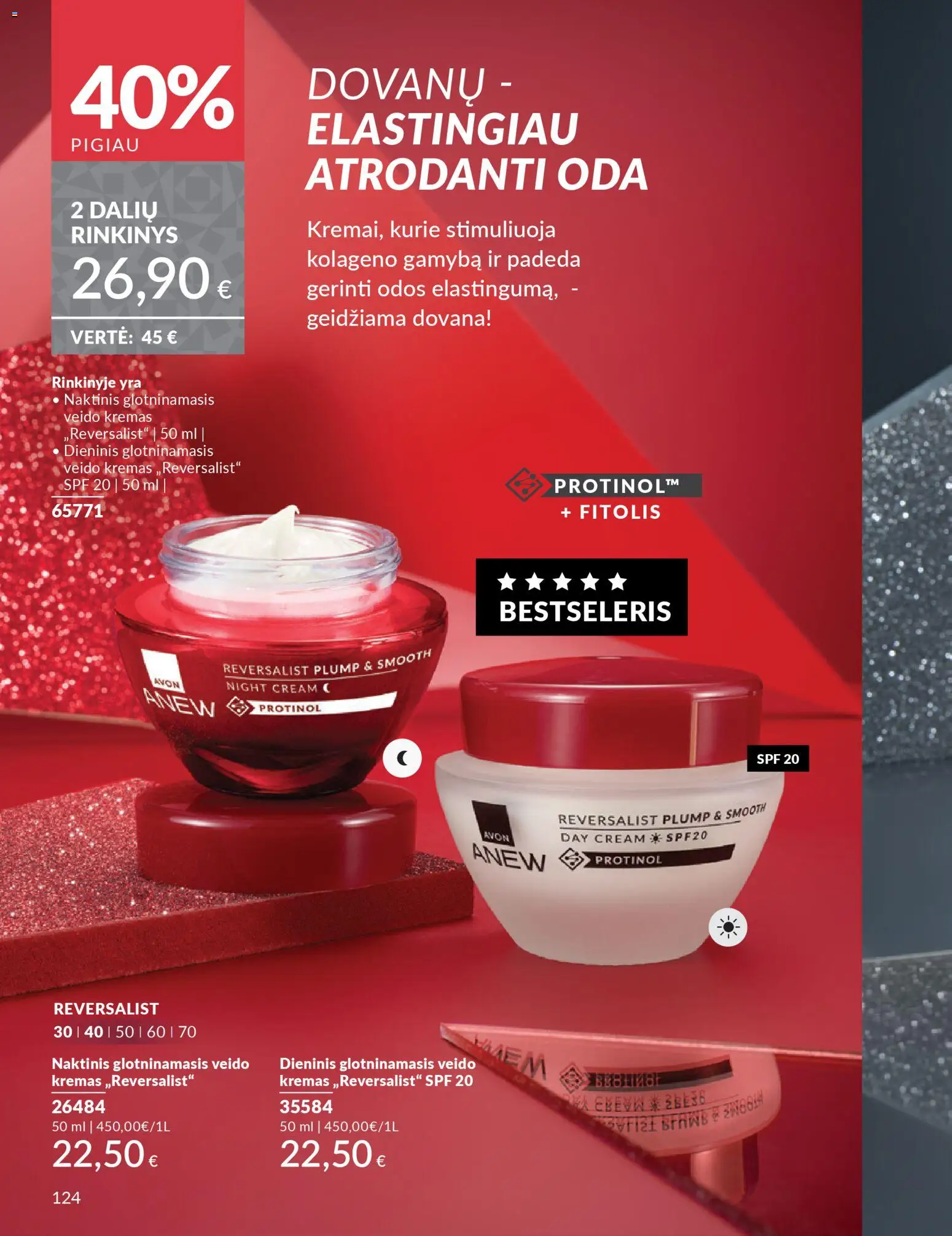 AVON akcijos nuo 01.11.2025 | Puslapis: 124 | Prekių: Kremas