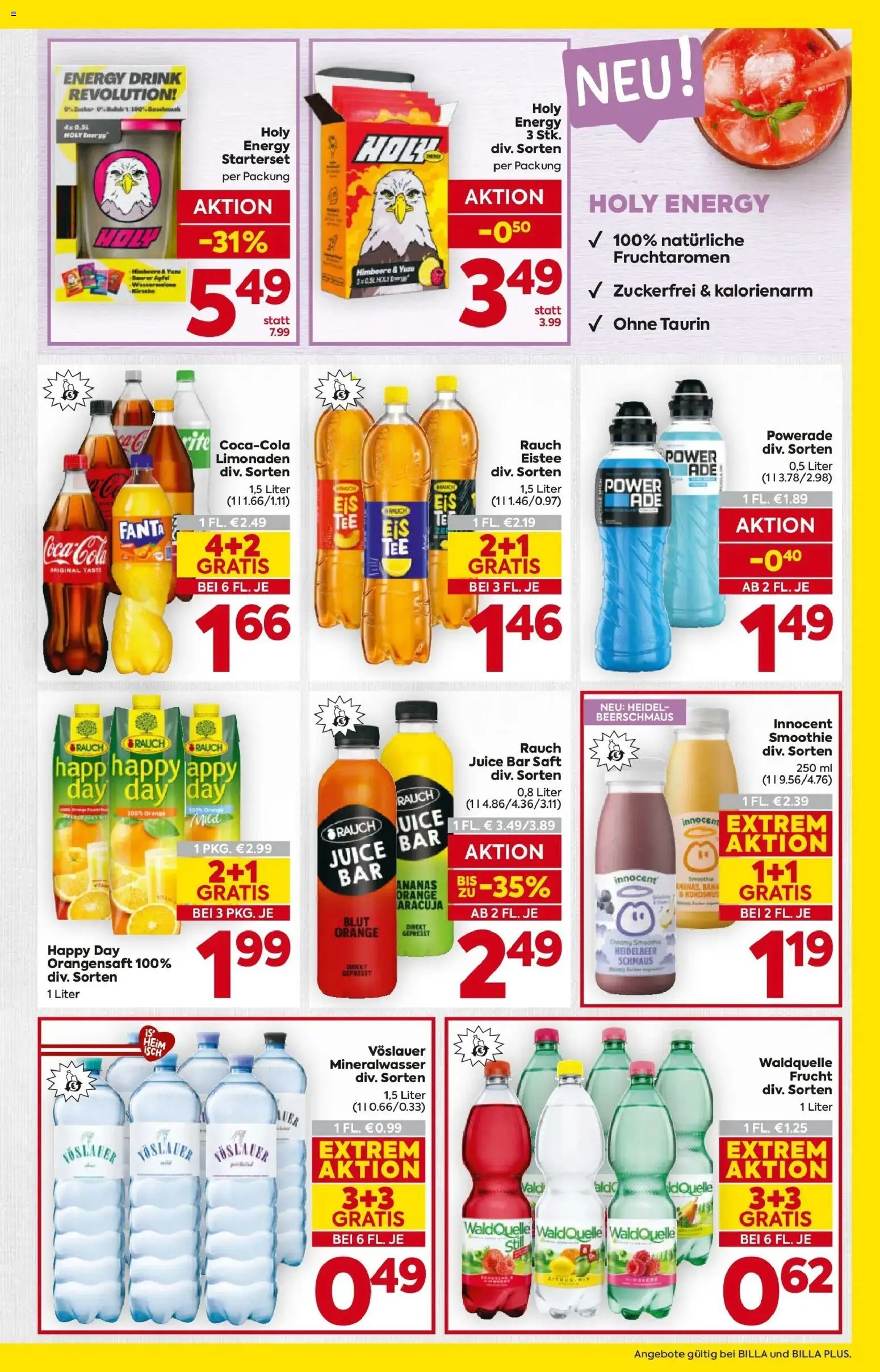 Billa - BILLA: Flugblatt gültig bei BILLA & BILLA PLUS gültig ab 22.04.2026 | Seite: 13 | Produkte: Wassermelone, Himbeere, Saft, Äpfel