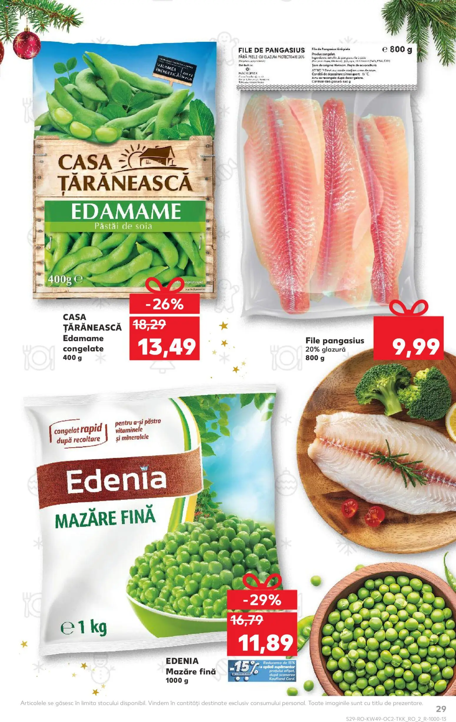 Kaufland RO akciós ujság - amely érvényes a következő dátumtól: 03.12.2025 | Oldal: 29 | Termékek: Író