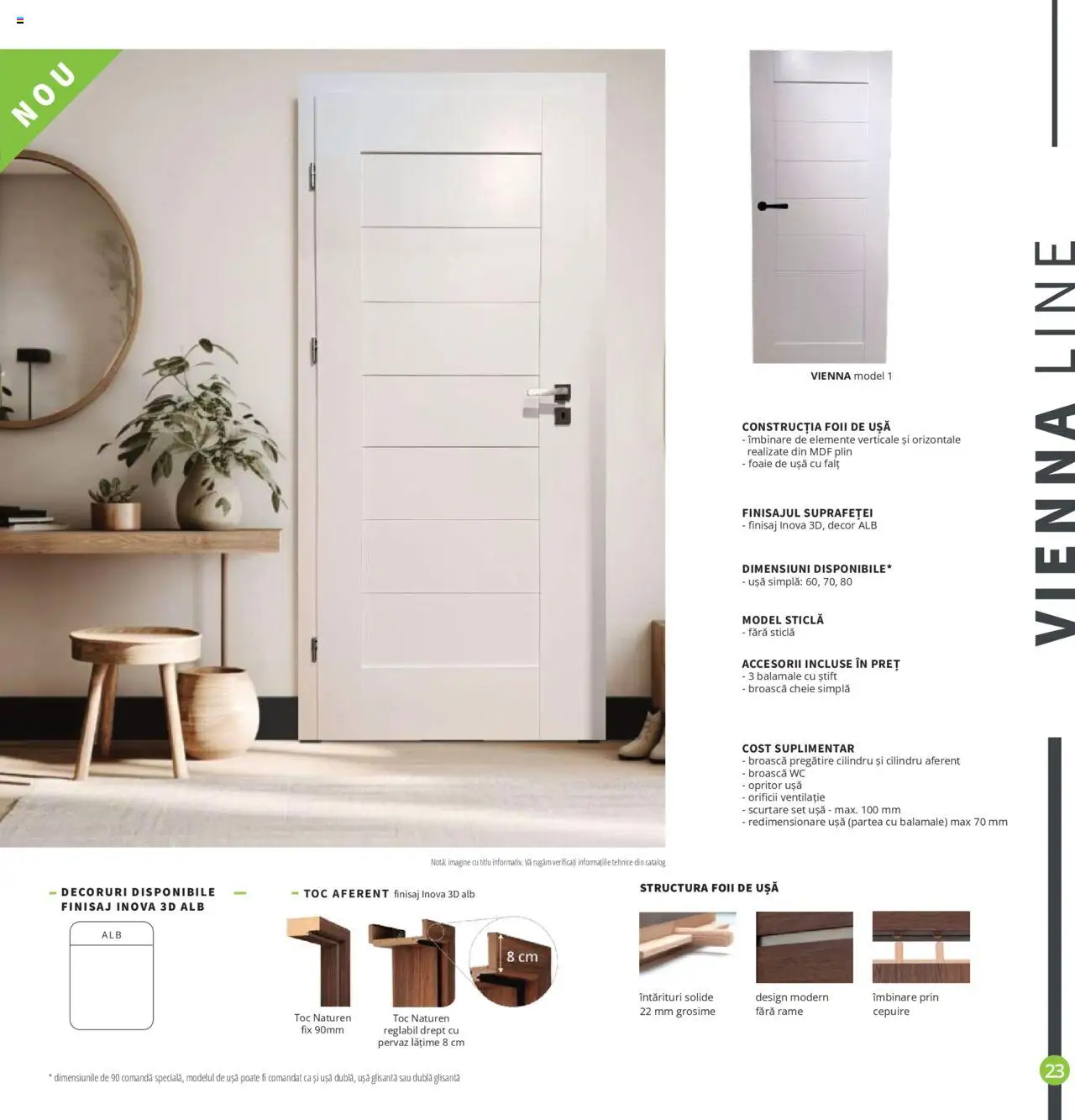 Noul catalog Proges – valabil de la 01.08.2025 | Pagină: 23 | Produse: Ușă
