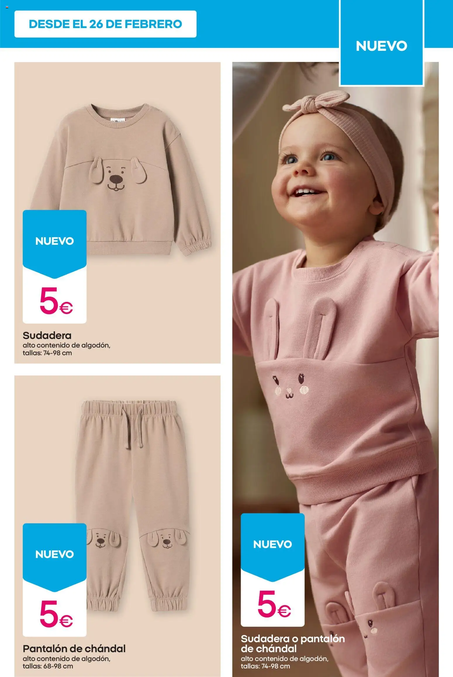 Pepco folleto │ válido desde el 26.02.2026 | Página: 9 | Productos: Sudadera, Pantalón de chándal