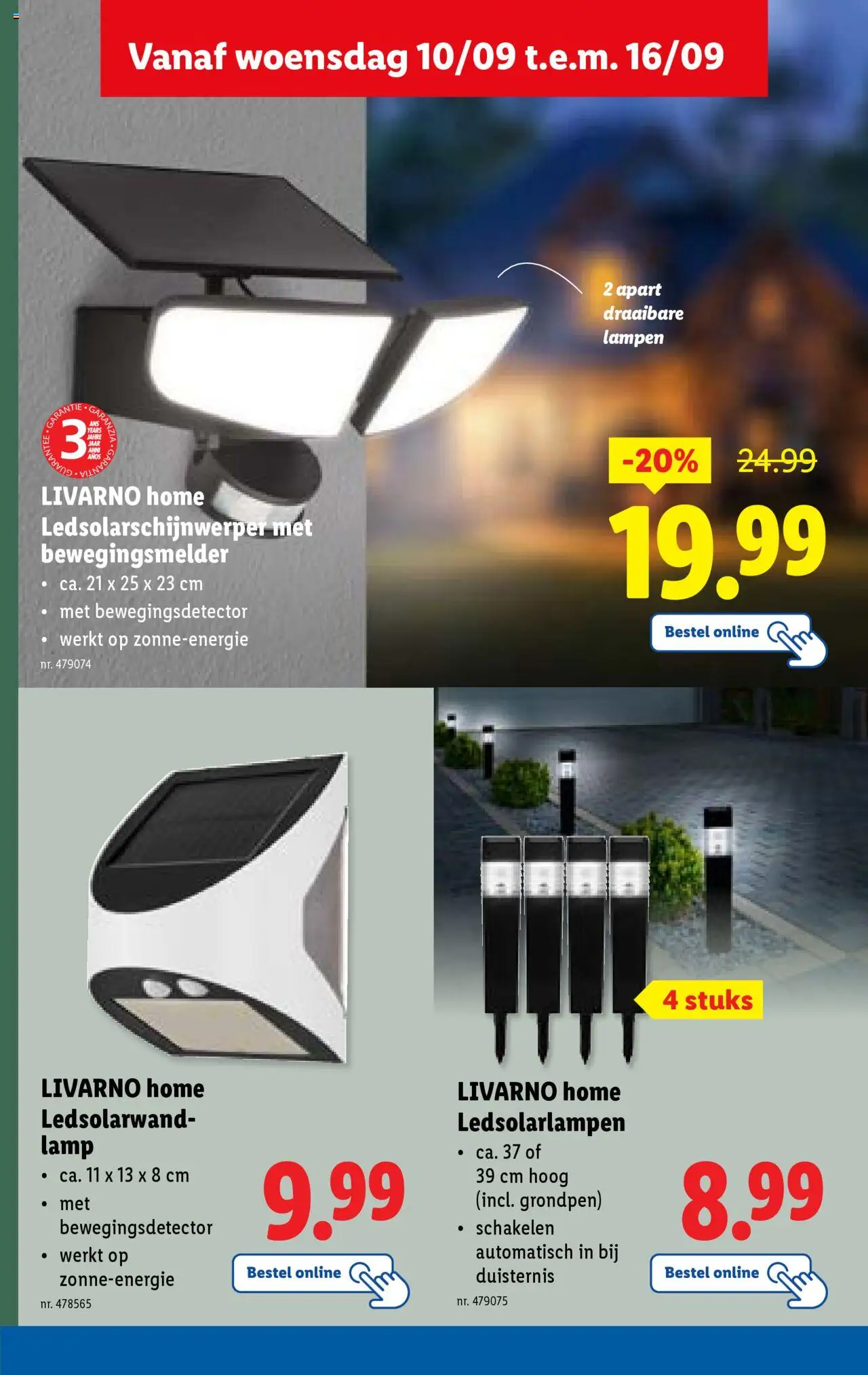  | Pagina: 42 | Producten: Lamp
