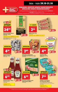 Pogląd oferty "Sałatka z tuńczykiem La Tuna Lisner, 160 g: w stylu meksykańskim z warzywami, w stylu śródziemnomorskim z warzywami, Sałatka z tuńczykiem La Tuna Lisner, 160 g: w stylu meksykańskim z warzywami, w stylu śródziemnomorskim z warzywami" - ważna od 29.10.2025 | Strona: 59
