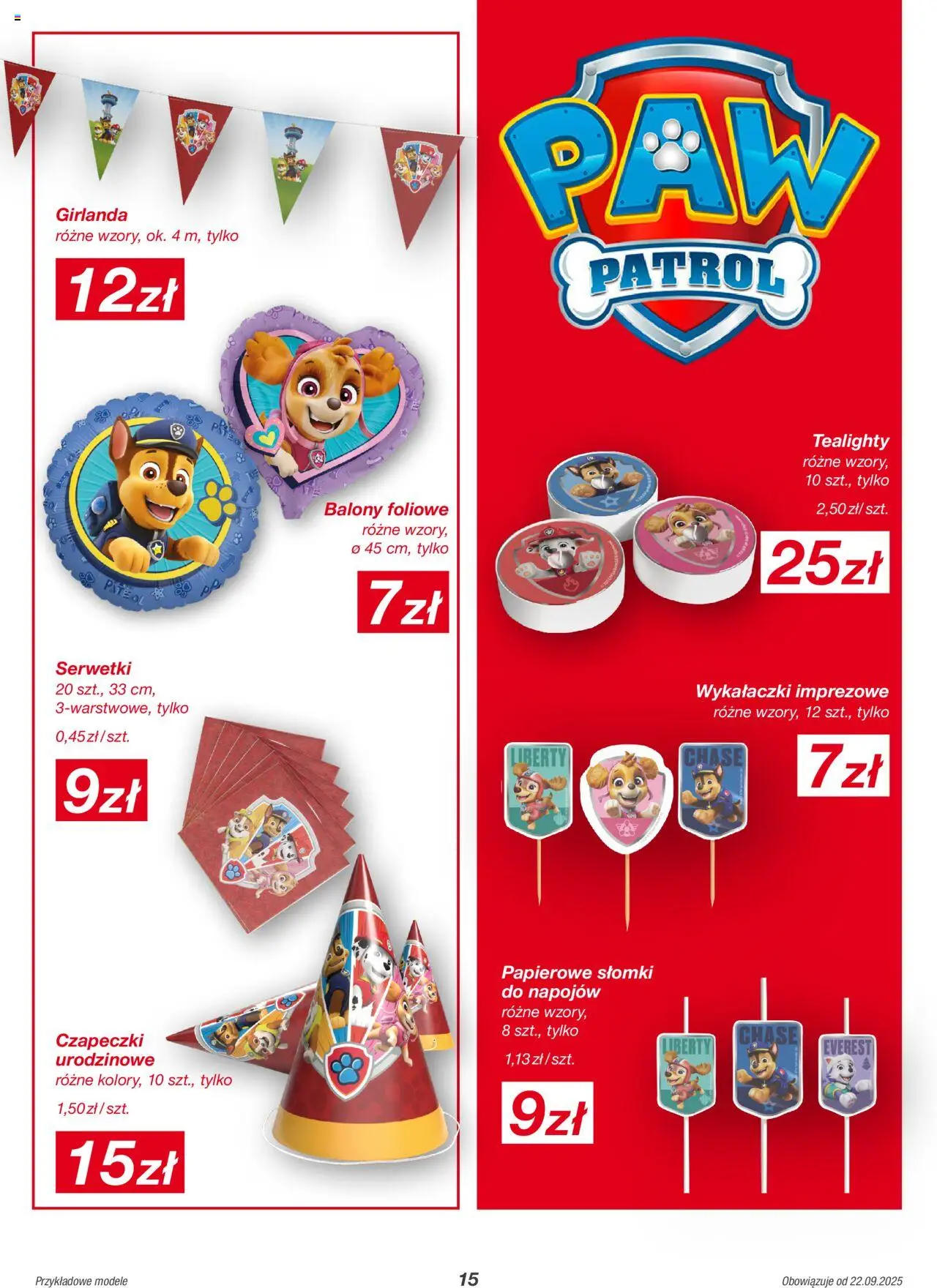 Kik Gazetka od 22.09.2025 | Strona: 15 | Produkty: Słomki