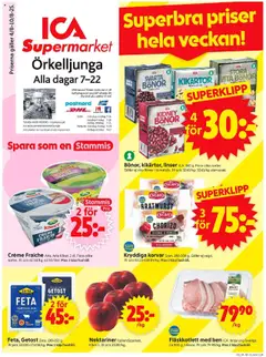 ICA Supermarket - Örkelljunga - Förhandsvisning av reklamblad från butik ICA Supermarket aktuell från 04.08.2025