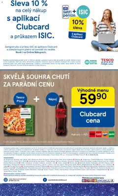 Tesco leták - Hypermarket od 10.09.2025 | Strana: 19 | Produkty: Pizza, Fanta, Futurum, Cola