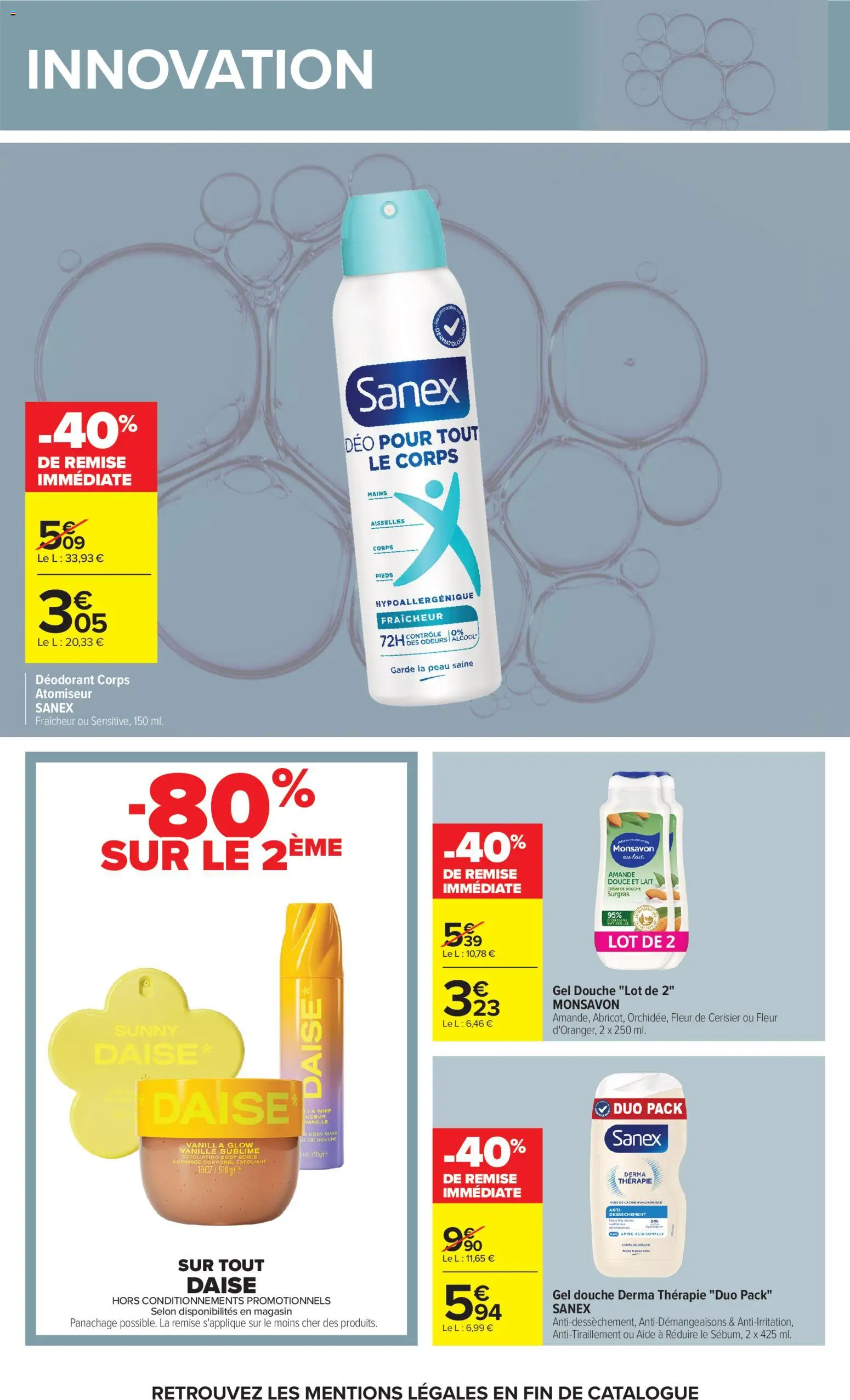 {H1} | Page: 5 | Produits: Body, Amande, Gommage, Crème