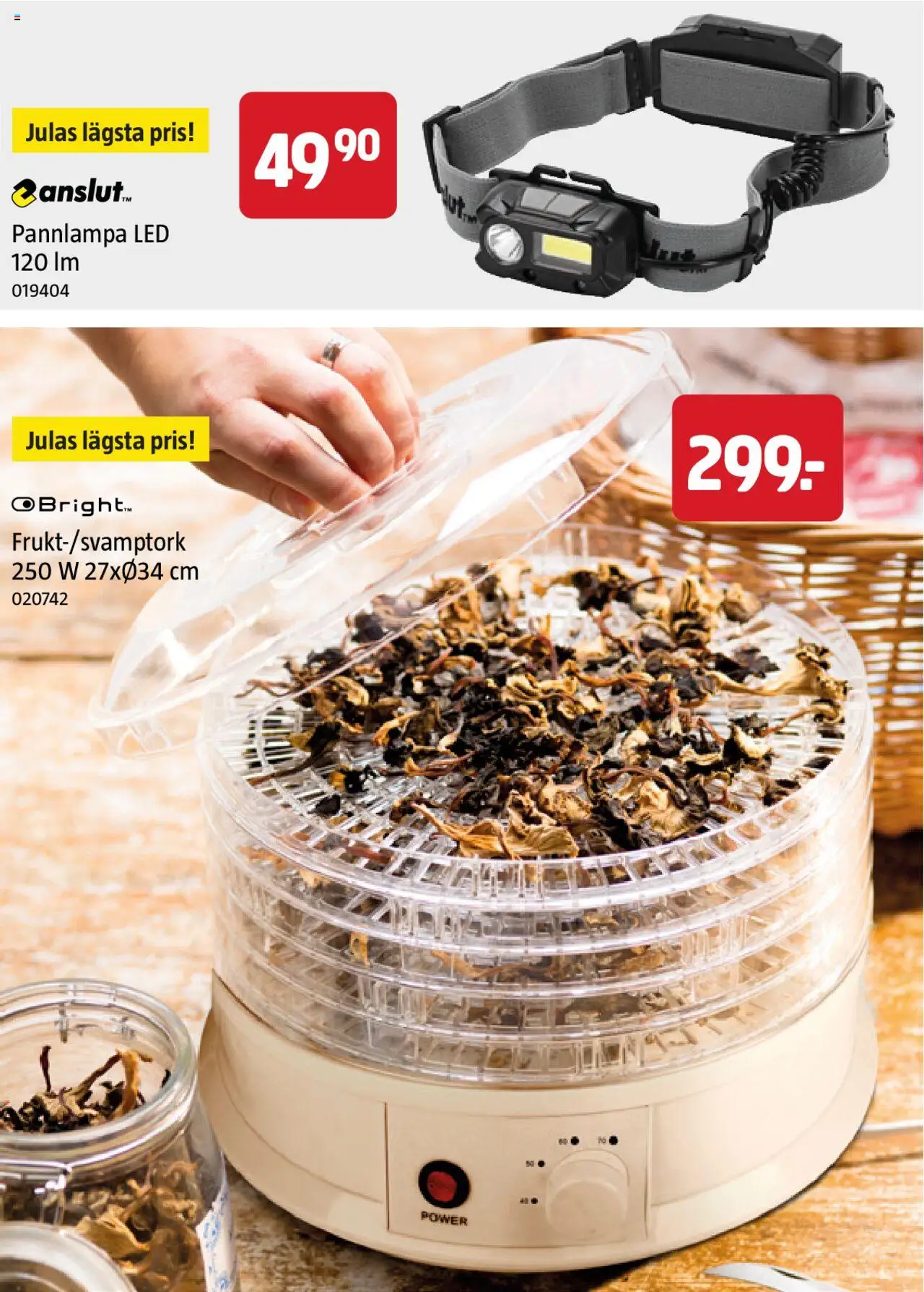 Jula reklamblad aktuell från 18.09.2025 | Sida: 14 | Produkter: Pannlampa