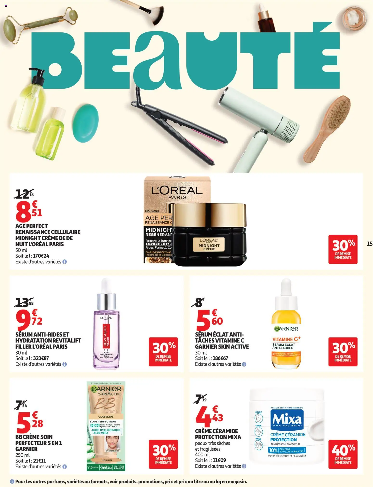 {H1} | Pagina: 15 | Producten: La, Vitamine C, Bb crème, Crème