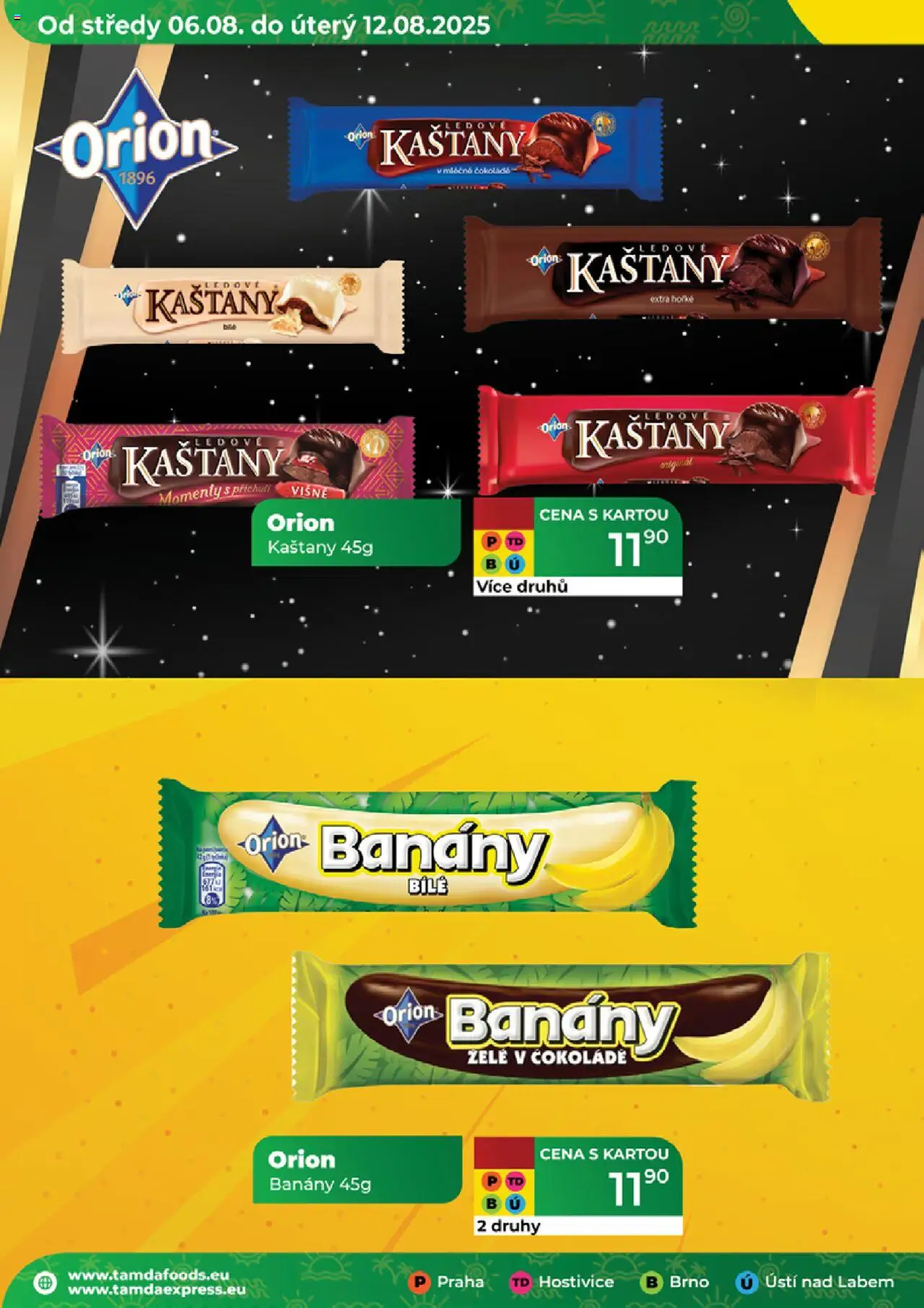 Tamda Foods leták od 06.08.2025 | Strana: 34 | Produkty: Banány