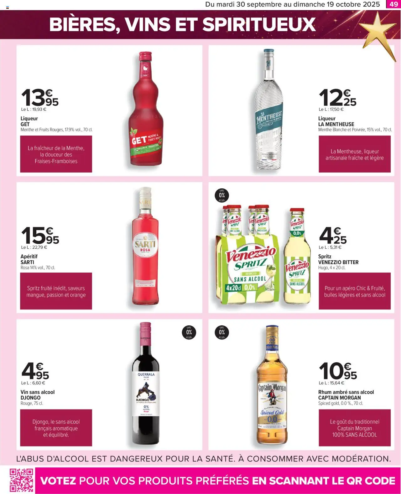  | Page: 49 | Produits: Orange, Liqueur, Captain Morgan, Vin