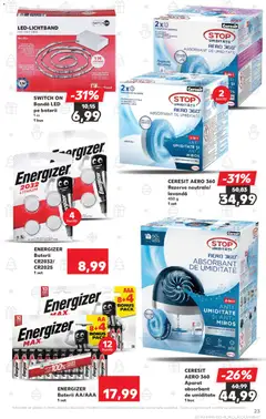 Ofertele Kaufland valabile de la 12.11.2025 | Pagină: 23 | Produse: Tabletă, Babak, Baterii