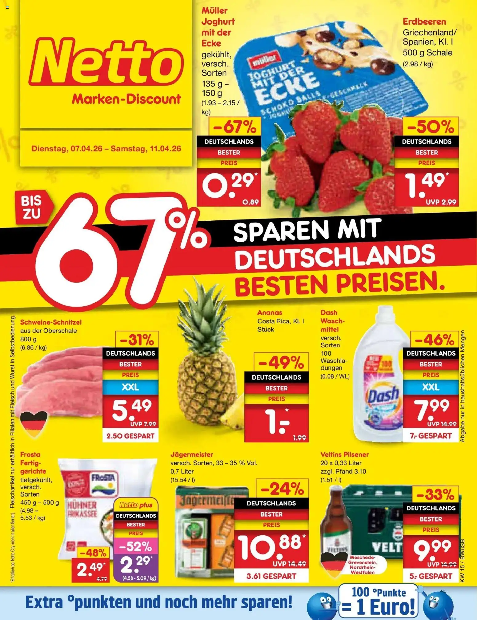 Netto Marken-Discount Prospekt Stemwede-Dielingen	 – gültig ab 05.04.2026 | Seite: 1