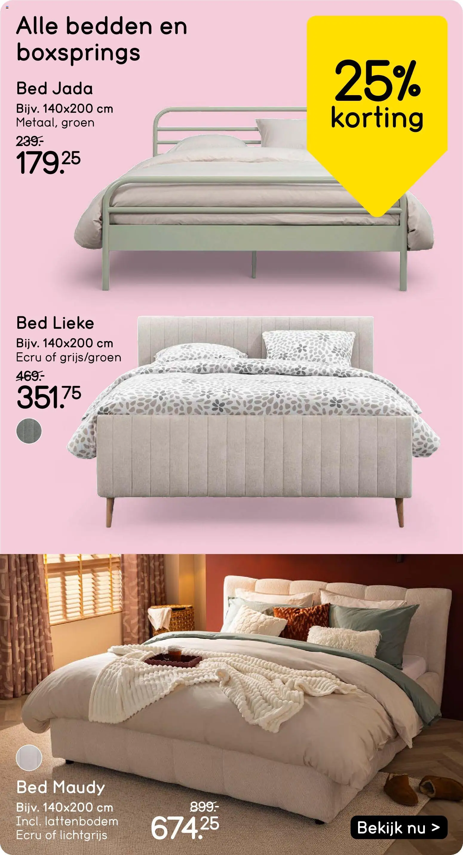 {H1} | Pagina: 2 | Producten: Bed