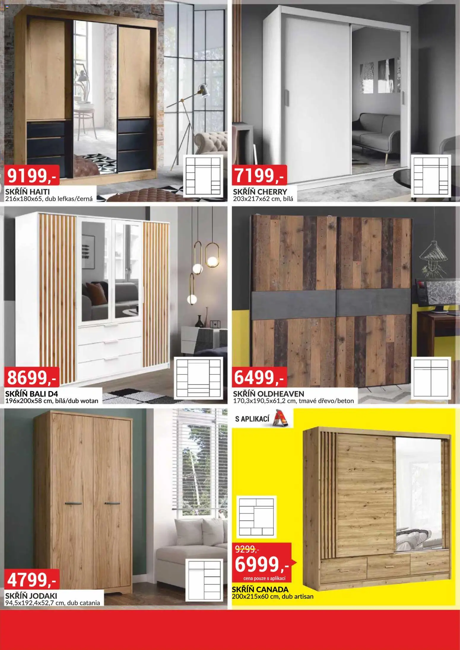 BAUMAX leták - Zařiďte si bydlení od 01.01.2026 | Strana: 7 | Produkty: Skříň