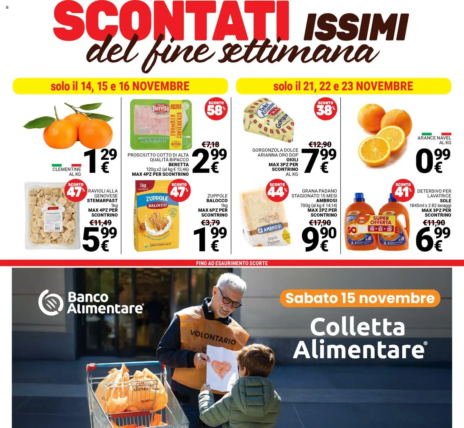 Volantino Gulliver del 11.11.2025 | Pagina: 40 | Prodotti: Prosciutto Cotto, Lavatrice, Ravioli, Gorgonzola