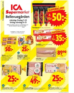 ICA Supermarket - Malmö - Förhandsvisning av reklamblad från butik ICA Supermarket aktuell från 17.11.2025