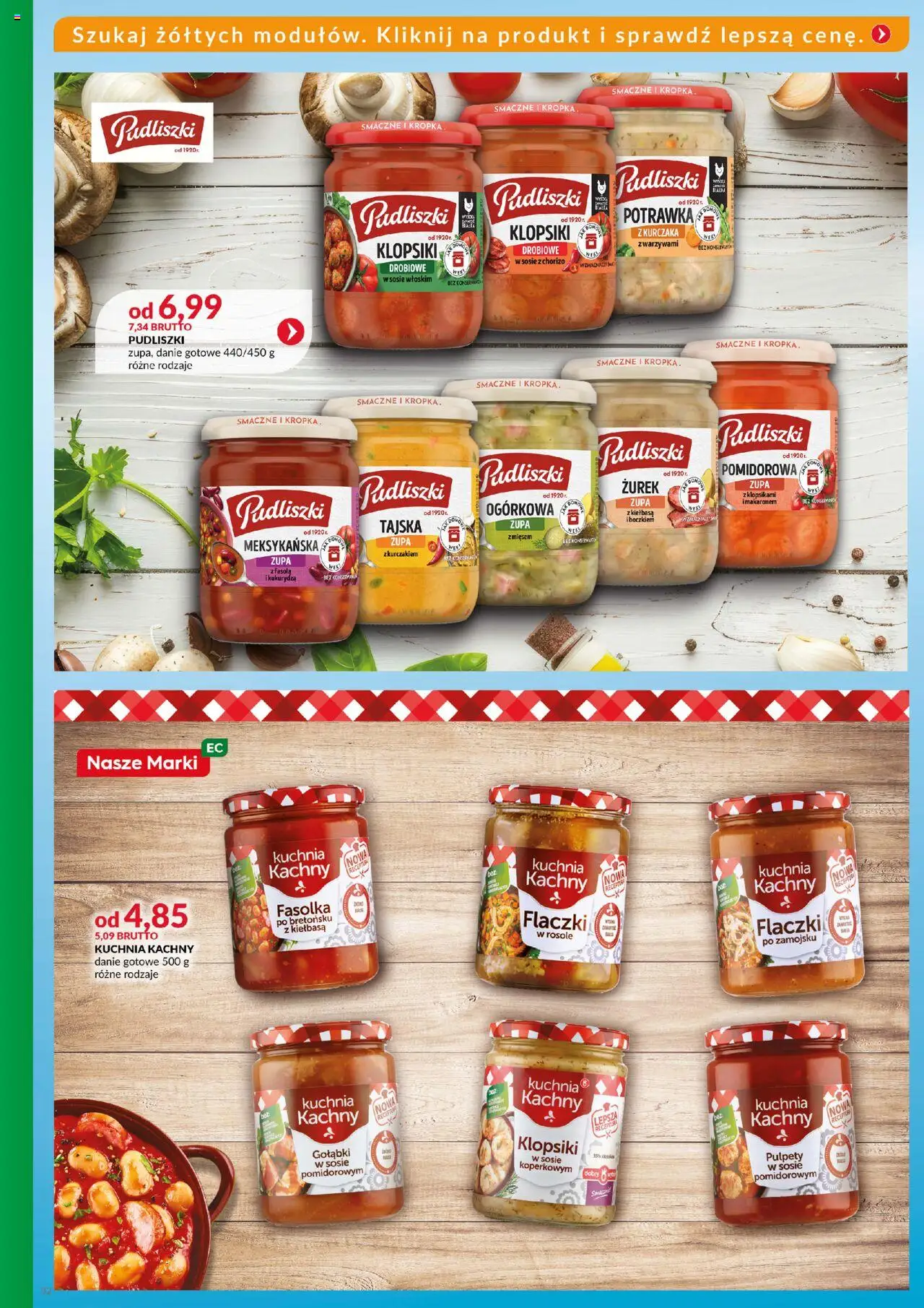 Eurocash Gazetka - Katalog Artykułów Spożywczych od 27.07.2025 | Strona: 32 | Produkty: Kiełbasa, Kukurydza, Zurek, Klopsiki
