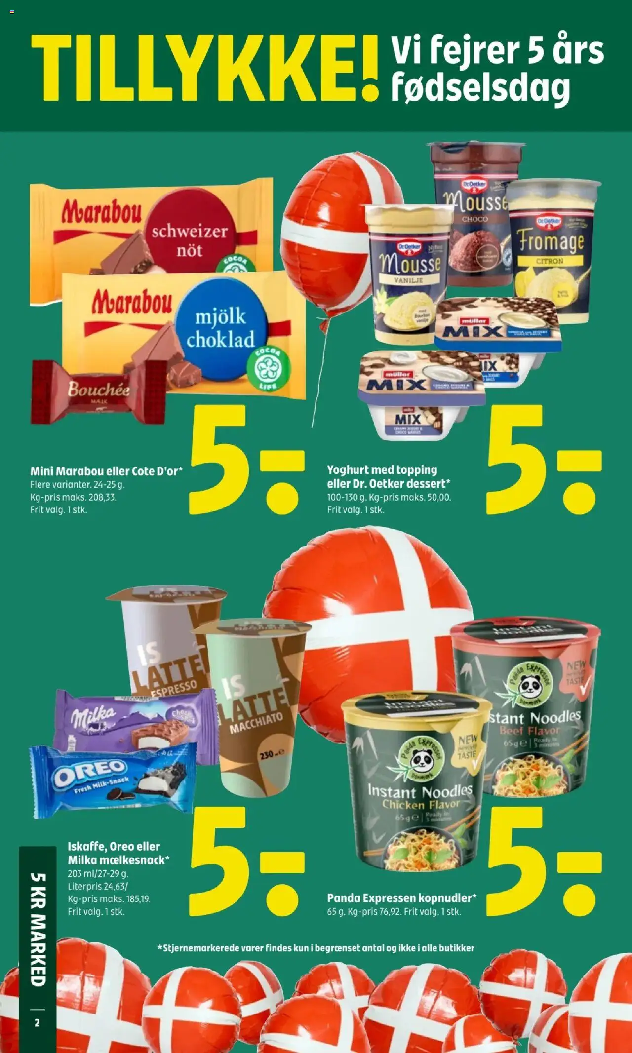Coop 365 tilbudsavis – gyldig fra 11.09.2025 | Side: 2 | Produkter: Yoghurt, Vanilje, Oreo