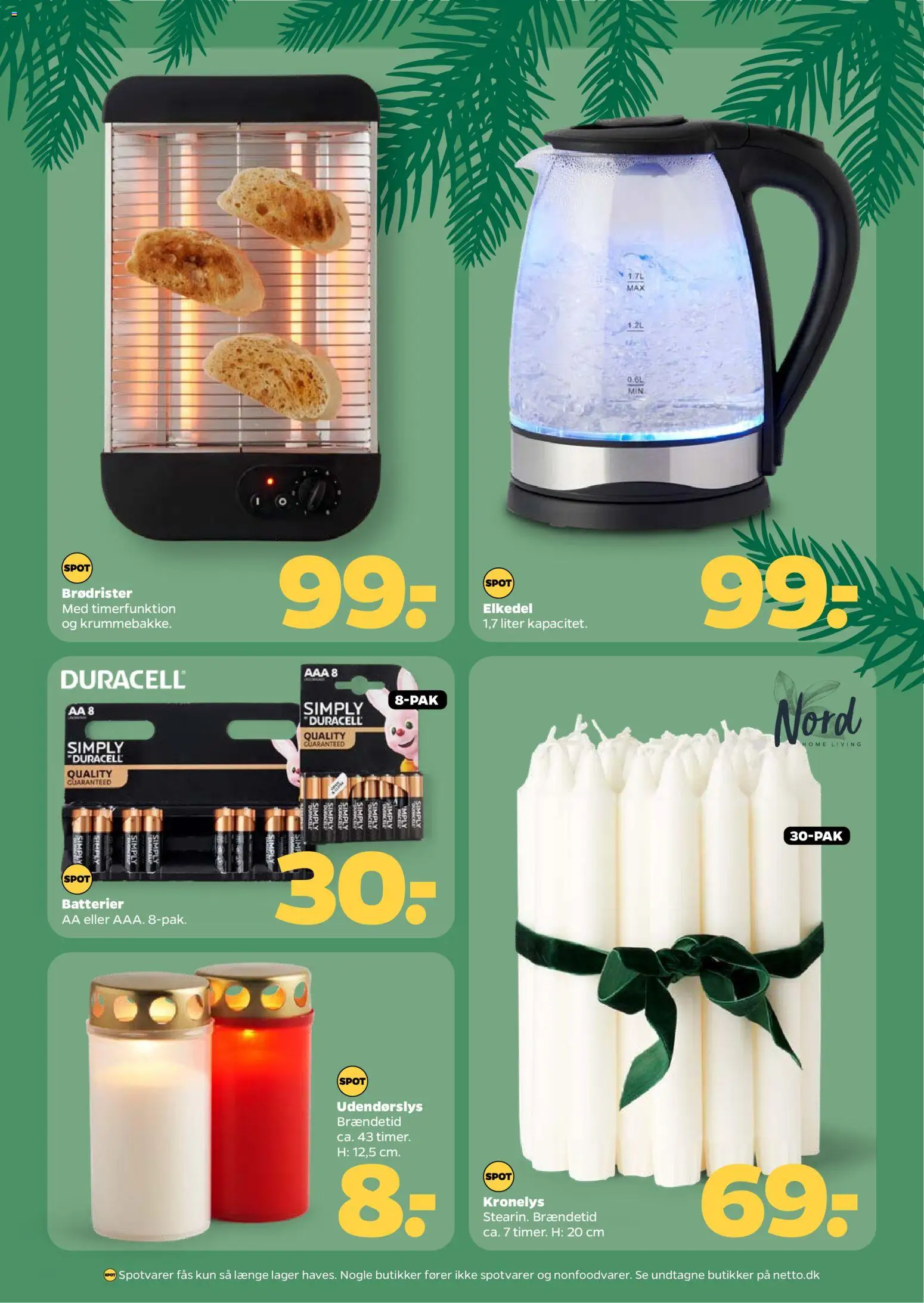 Netto tilbudsavis – gyldig fra 06.12.2025 | Side: 33 | Produkter: Brødrister, Batterier