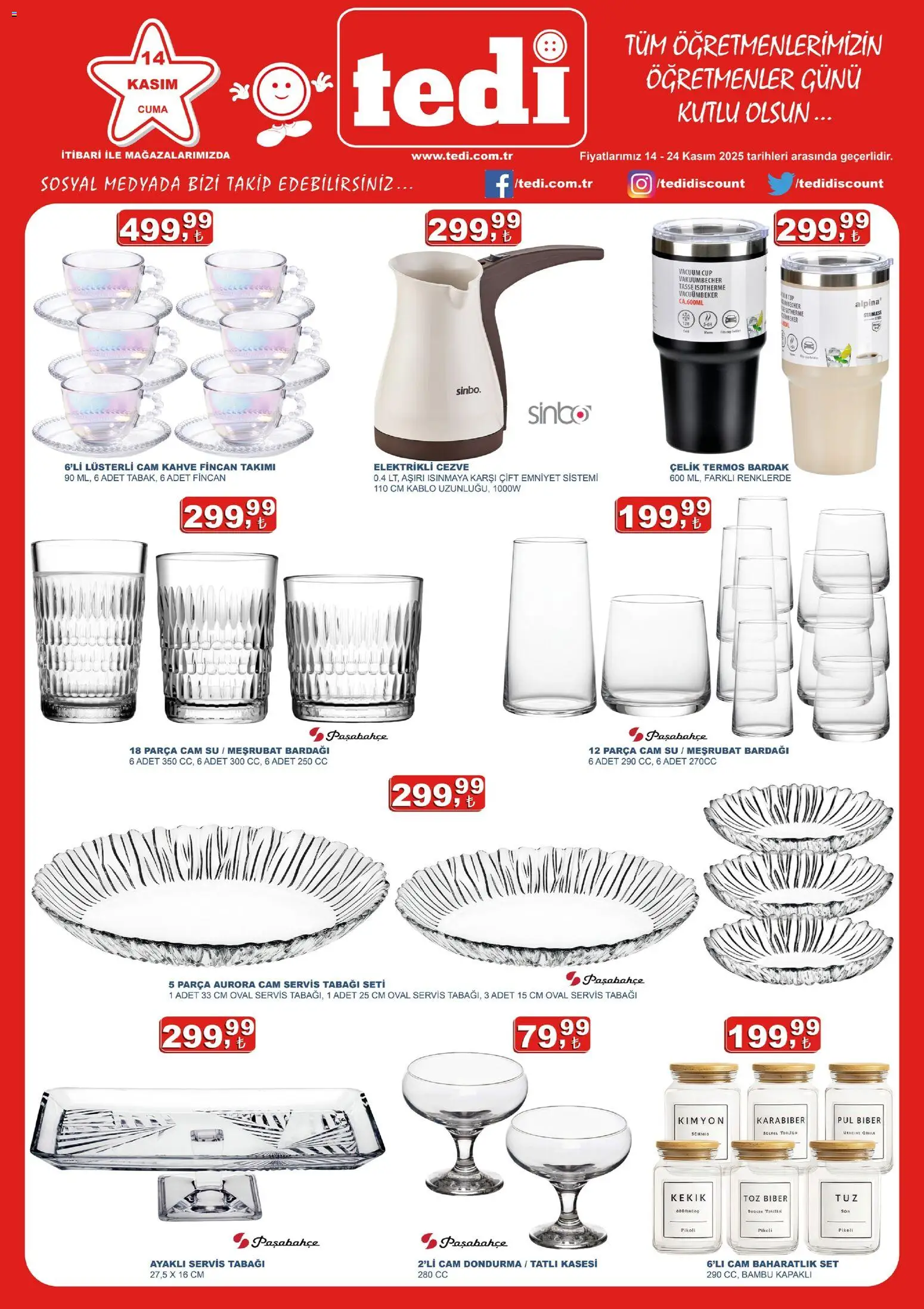 Tedi  - Katalog - 14.11.2025 tarihinden itibaren geçerlidir | Sayfa: 2 | Ürünler: Karabiber, Su, Zselatin, Kablo