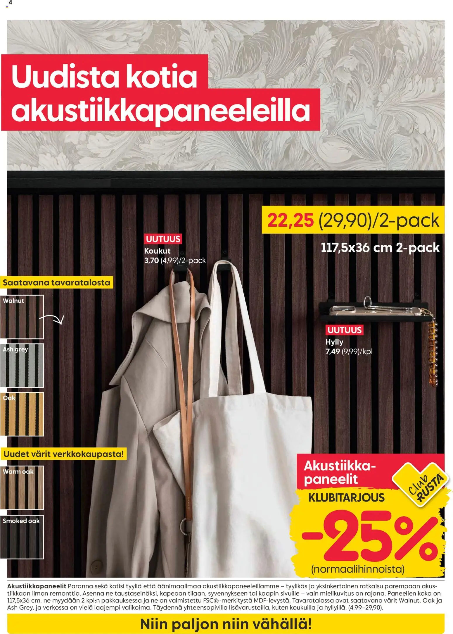 Rusta tarjoukset – voimassa 09.02.2026 alkaen | Sivu: 4