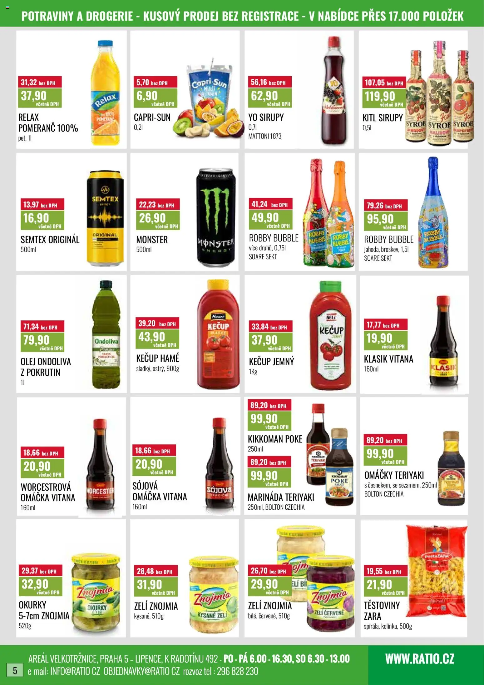 Ratio leták od 01.04.2026 | Strana: 6 | Produkty: Olej, Kečup, Drogerie, Marináda