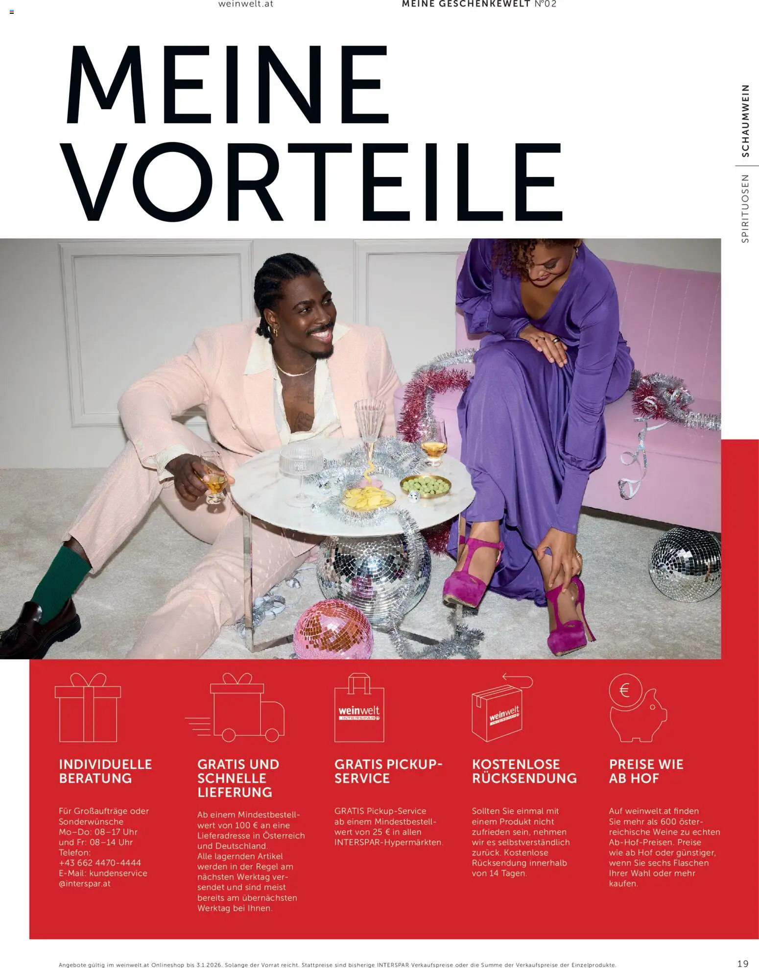 Interspar Geschenkewelt No2 gültig ab 20.11.2025 | Seite: 19 | Produkte: Telefon, Uhr