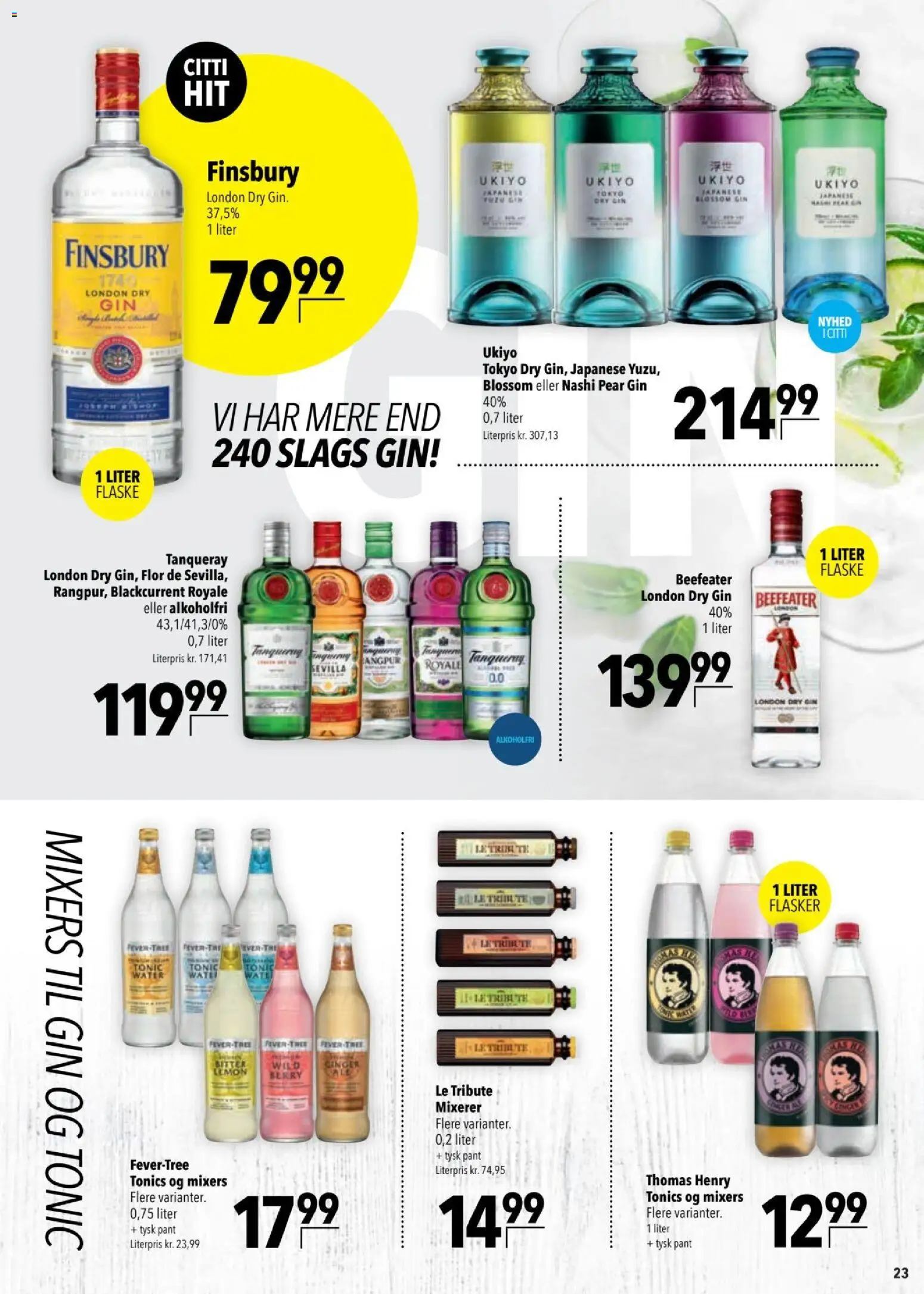 CITTI tilbudsavis – gyldig fra 25.03.2026 | Side: 23 | Produkter: Gin