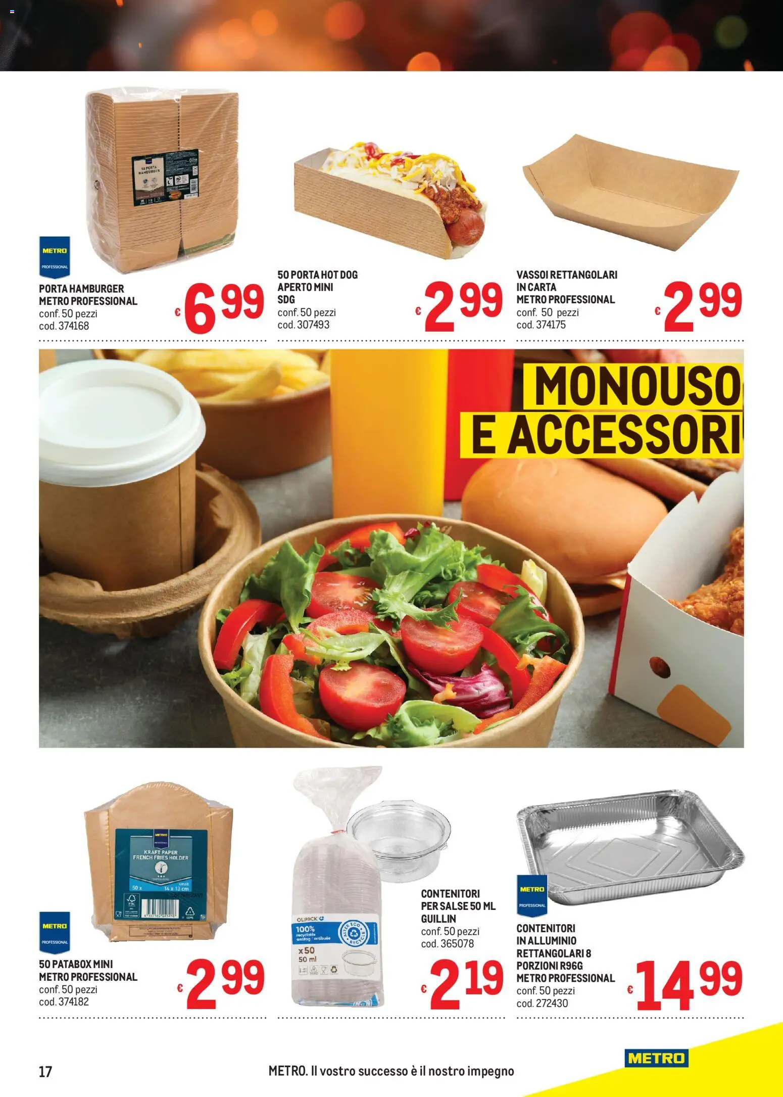 Volantino Metro del 02.04.2026 | Pagina: 17 | Prodotti: Alluminio, Hamburger
